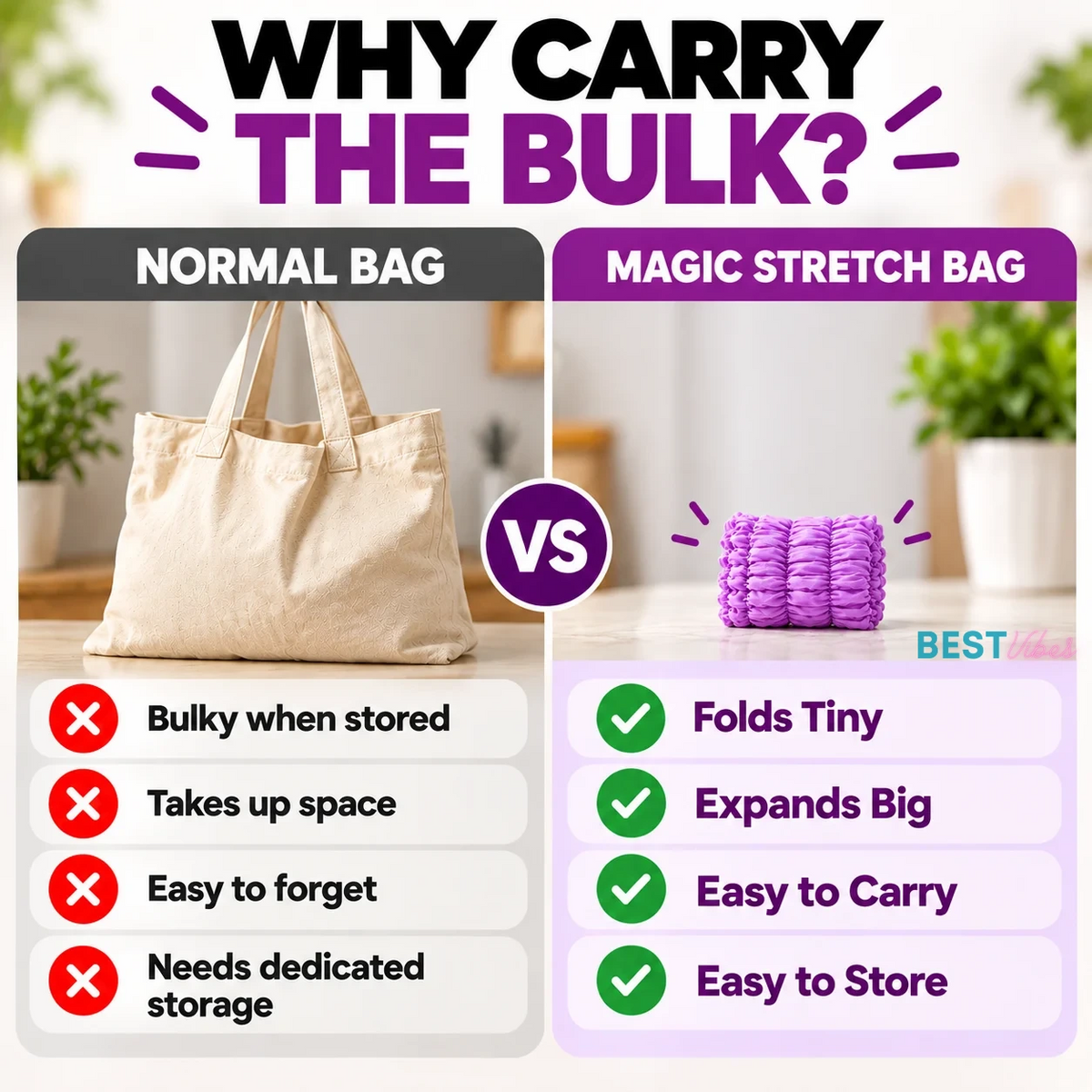 Magic Expandable Bag
