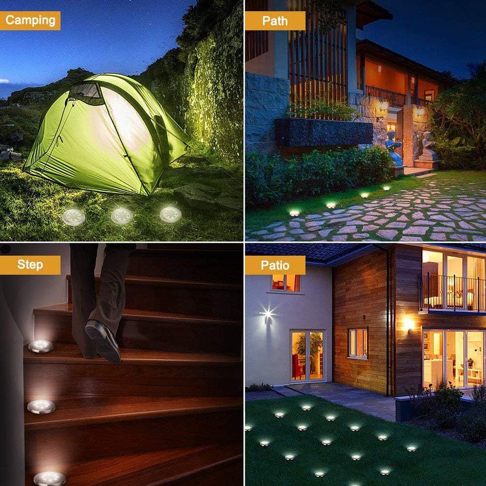 Solar Outdoor Waterproof Ground LED Lights