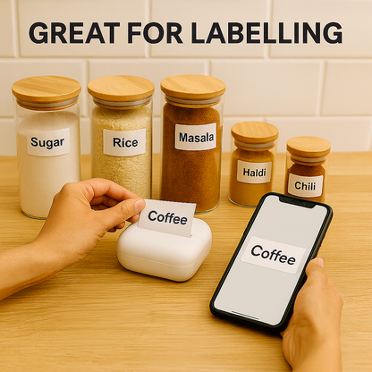 Mini Wireless Printer (Free 2 Paper Rolls)