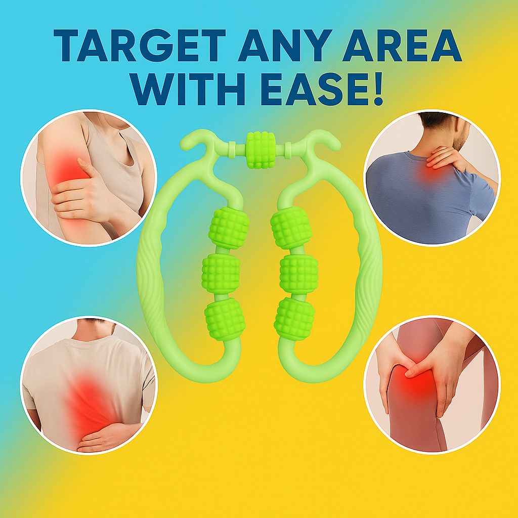 Wheel Foam Handle Roller (Massager)