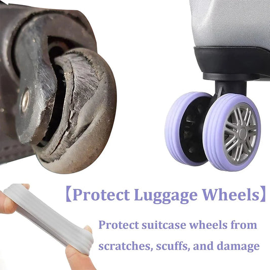 Travel Luggage Wheels Protector