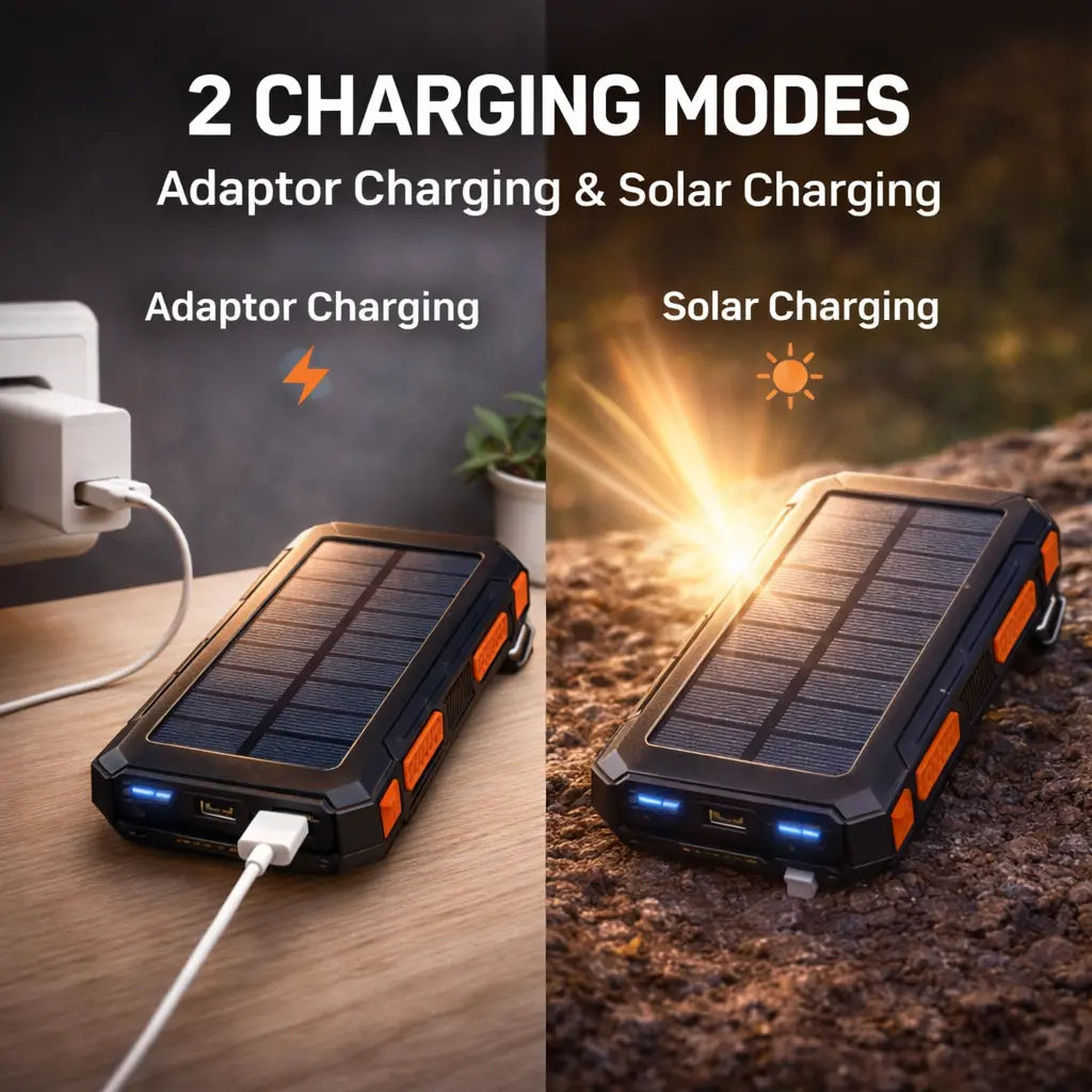 Smart Solar Power Bank