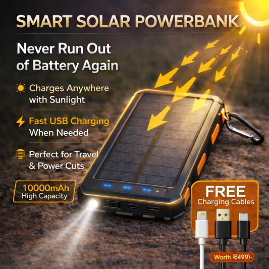 Smart Solar Power Bank
