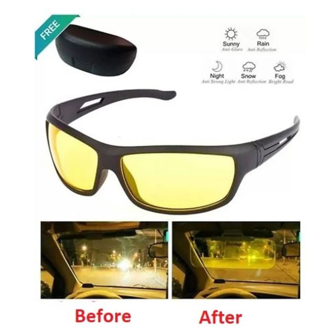 Night Vision Super Clear Helmet Glass For Biker