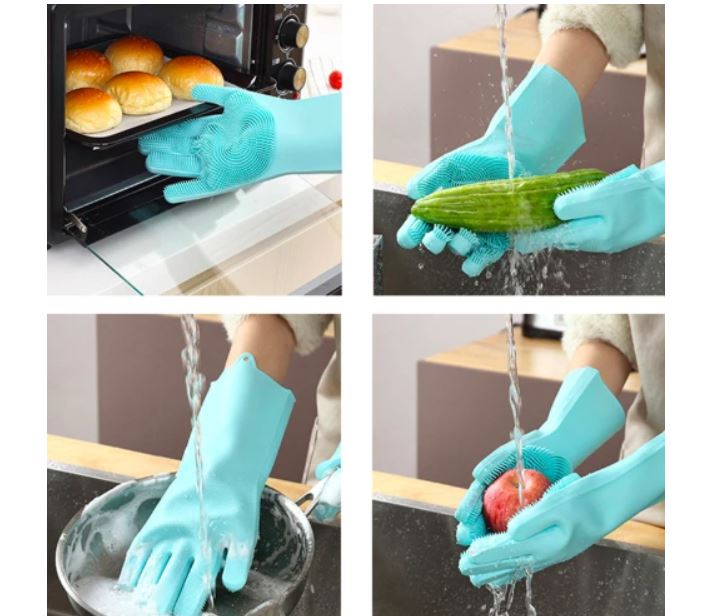 Silicon Dishwashing Gloves